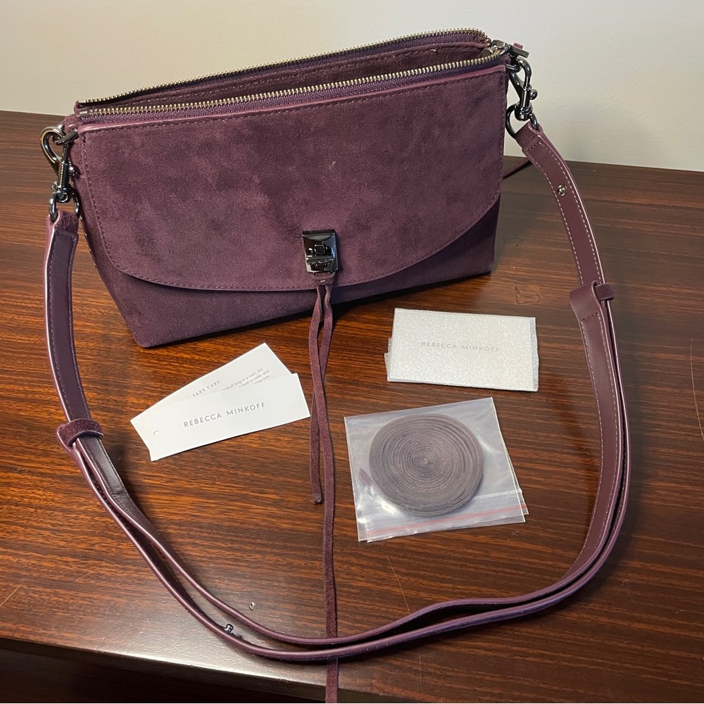 Rebecca Minkoff Darren Top Zip Shoulder Bag - Picture 3 of 7